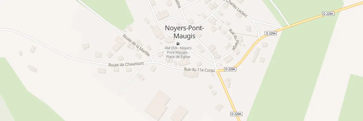Plan du 1 Rue de l’Eglise à Noyers-Pont-Maugis