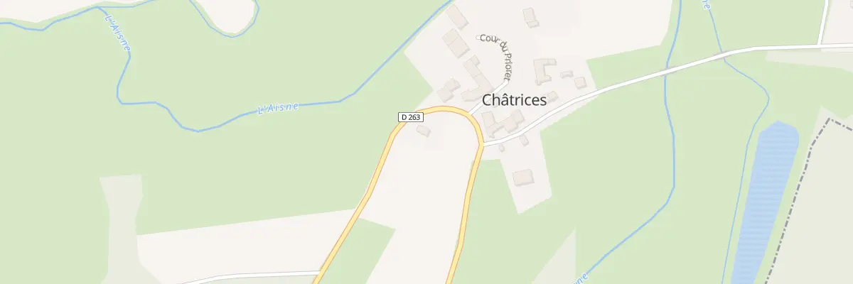 Plan du 5000 La Briqueterie à Châtrices