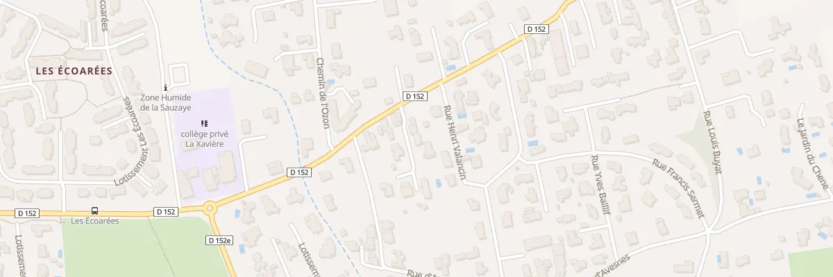 Plan du 8 Rue Henri Valencin à Chaponnay