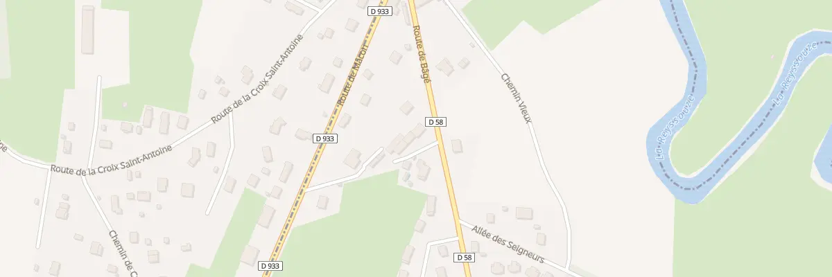Plan du 5105 Aux Quatre Vents à Gorrevod