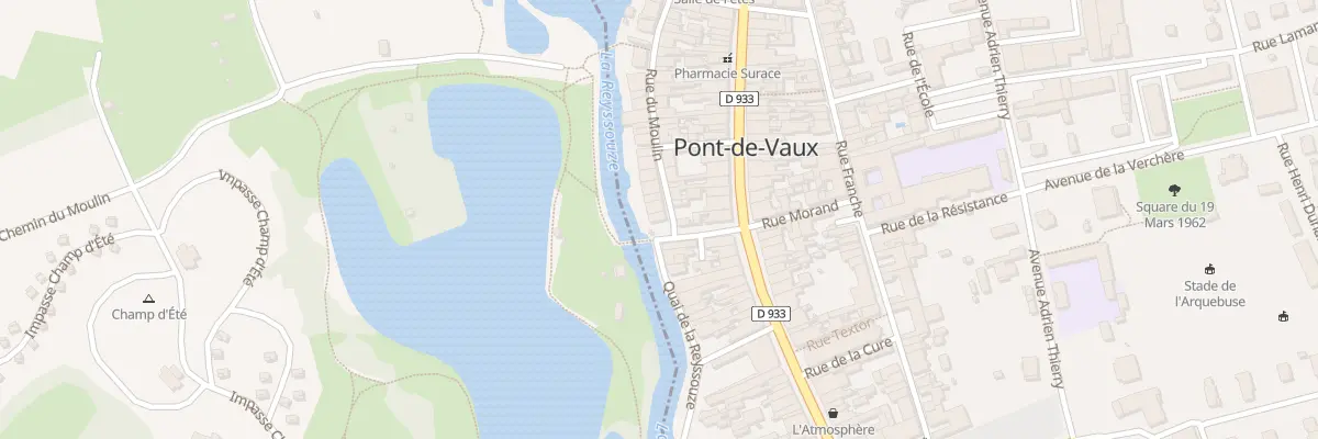 Plan du 6 Pl Pannetier à Pont-de-Vaux