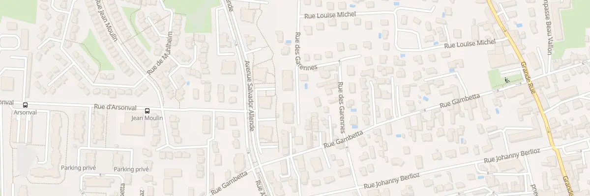Plan du 48 Rue des Garennes à Saint-Priest