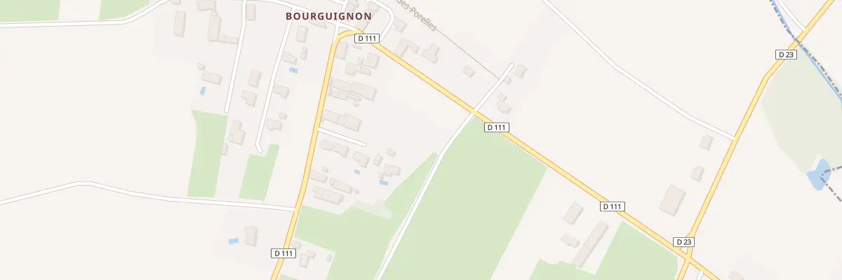 Plan du 11E Rue des Haras (Bourguignon) à Meursanges