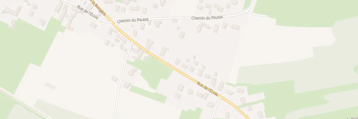 Plan du 19 Rue de l’École à Ouroux-sur-Saône
