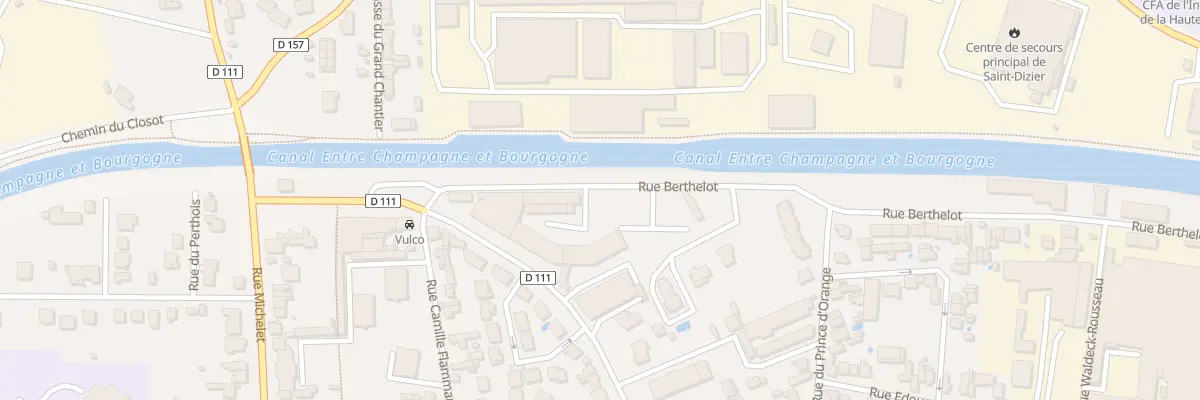 Plan du 39 Rue Berthelot à Saint-Dizier