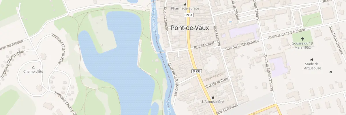 Plan du 2 Imp du Pont à Pont-de-Vaux