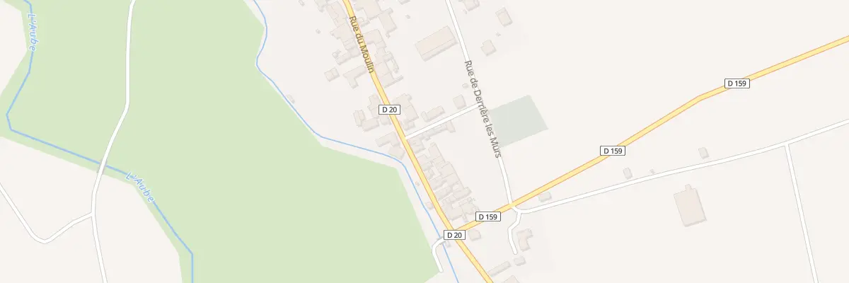 Plan du 24 Rue du Moulin à Aubepierre-sur-Aube
