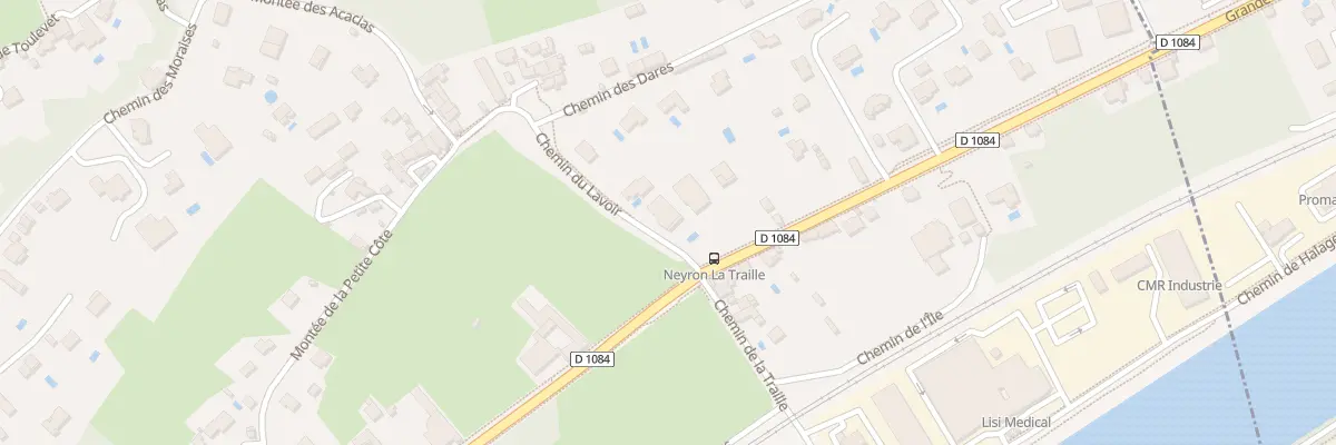 Plan du 5685 Che du Lavoir à Neyron