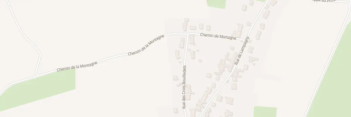 Plan du 6 Rue des Crots Bouilledets à Gigny-sur-Saône