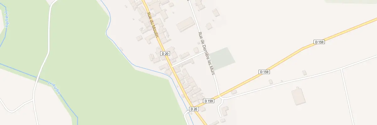 Plan du 4 Rue du Bien Etre à Aubepierre-sur-Aube