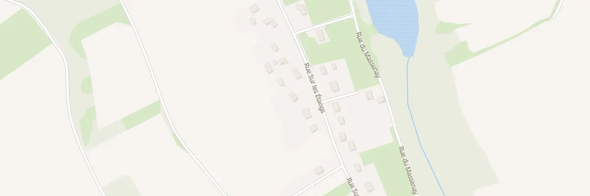 Plan du 14 Rue sur les Etangs à Allériot