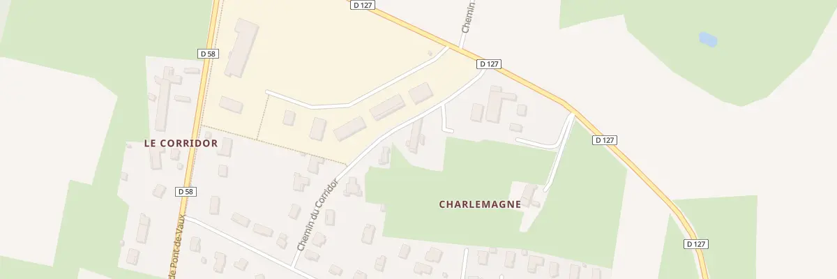 Plan du 246 Che du Corridor à Bâgé-Dommartin