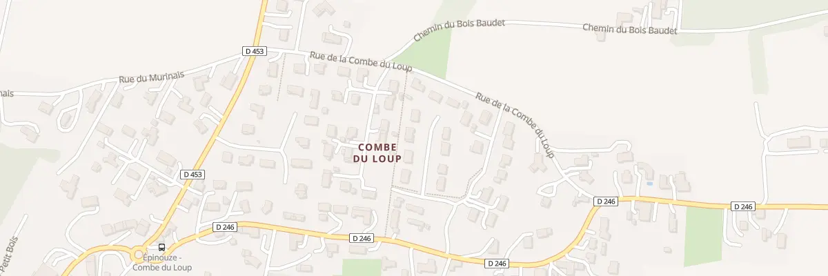 Plan du 75 Imp des Pommiers à Épinouze