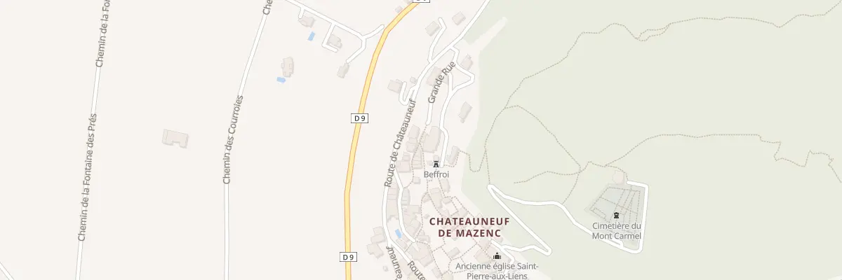 Plan du 2 Pl du Sel à La Bégude-de-Mazenc