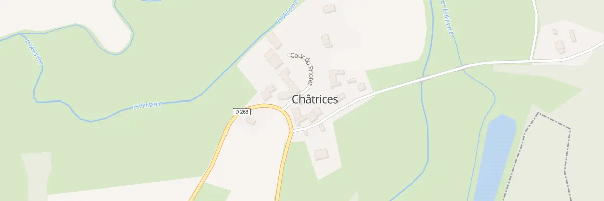 Plan du 5004 Le Village à Châtrices
