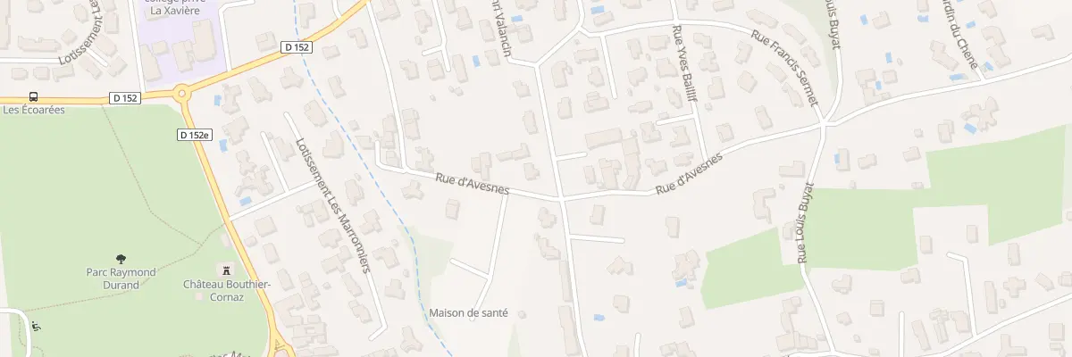 Plan du 17 Rue d’Avesnes à Chaponnay