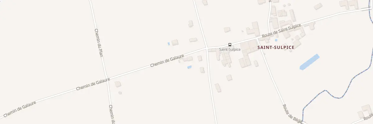 Plan du 45 Che de Galaure à Sonnay
