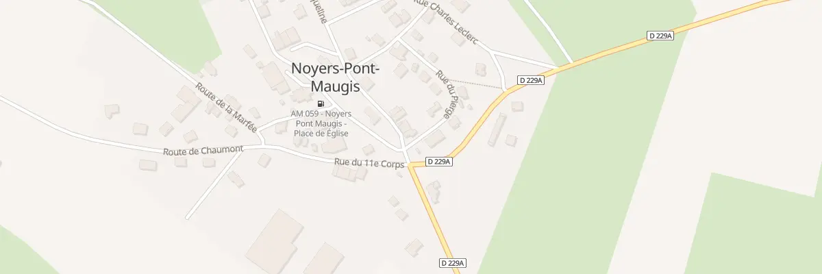 Plan du 1 Rue du Pierge à Noyers-Pont-Maugis