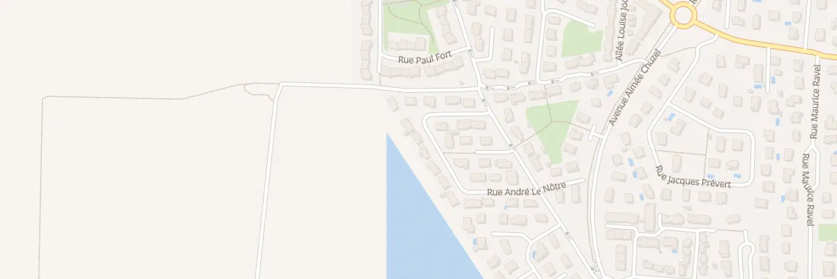 Plan du 13 Rue André Le Nôtre à Mions