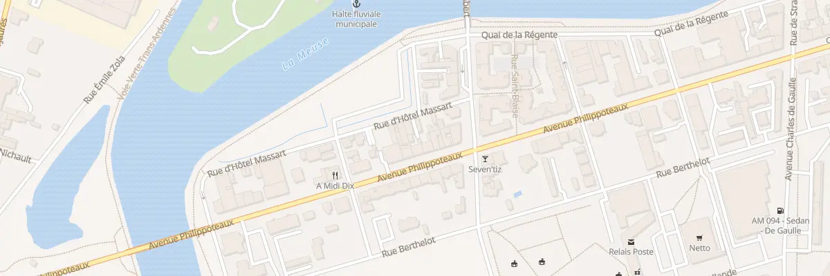 Plan du 48 Av Philippoteaux à Sedan