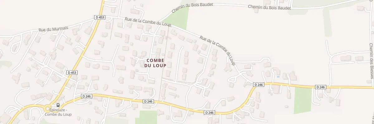 Plan du 60 Imp des Pommiers à Épinouze