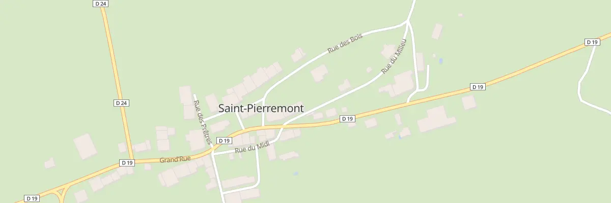 Plan du 8 Rue du Milieu à Saint-Pierremont