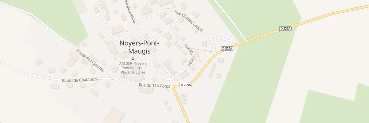 Plan du 3 Rue du Pierge à Noyers-Pont-Maugis