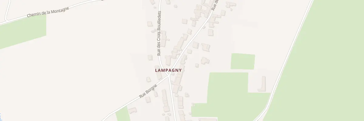 Plan du 25 Rue de Lampagny à Gigny-sur-Saône