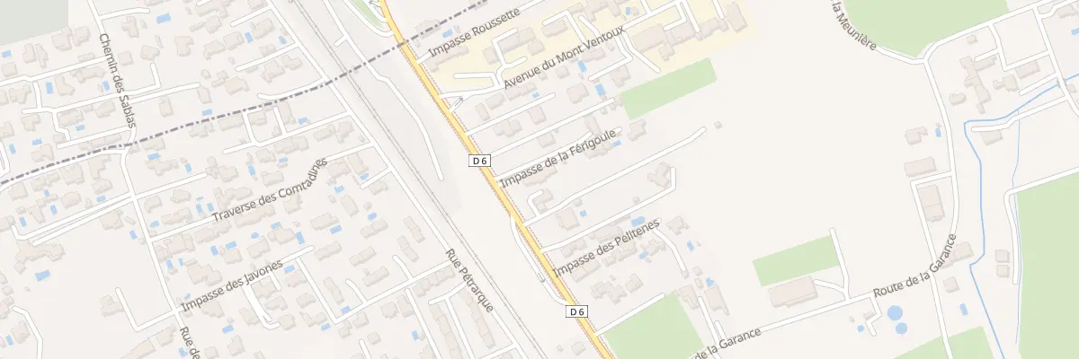 Plan du 246A Rte de Sorgues à Jonquerettes