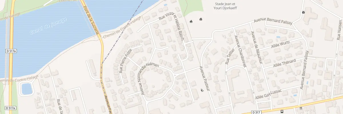 Plan du 5 Rue Victor et Hélène Basch à Décines-Charpieu