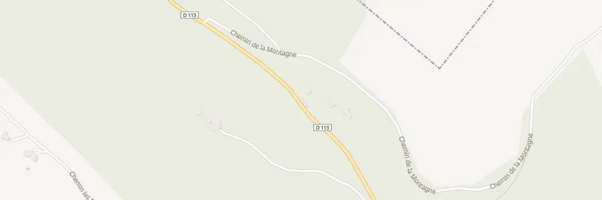 Plan du 5126 Le Deves à Roynac