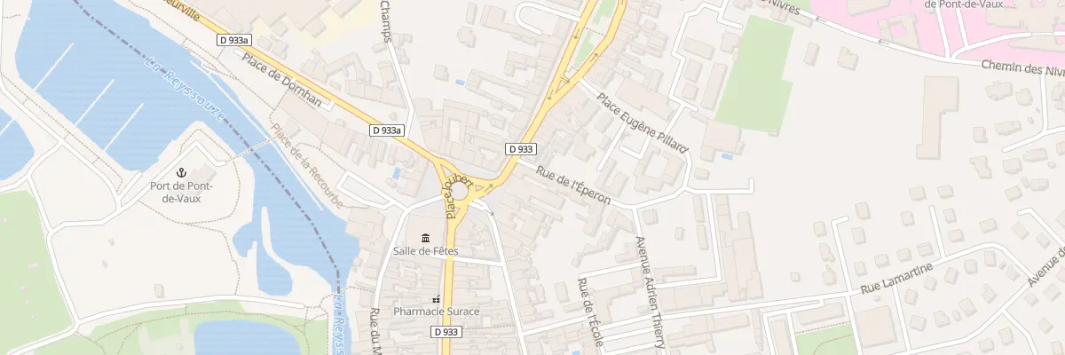 Plan du 2 Rue de l’Eperon à Pont-de-Vaux