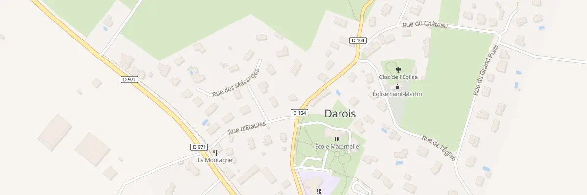 Plan du 5 Rue d’Etaules à Darois