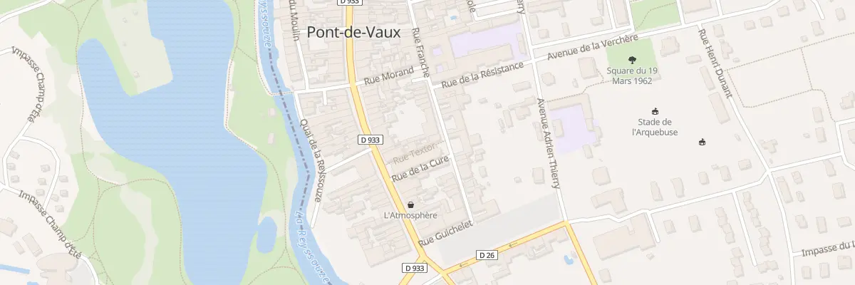 Plan du 50 Rue Franche à Pont-de-Vaux