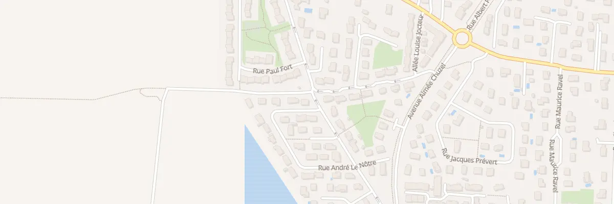 Plan du 1 Rue André Le Nôtre à Mions