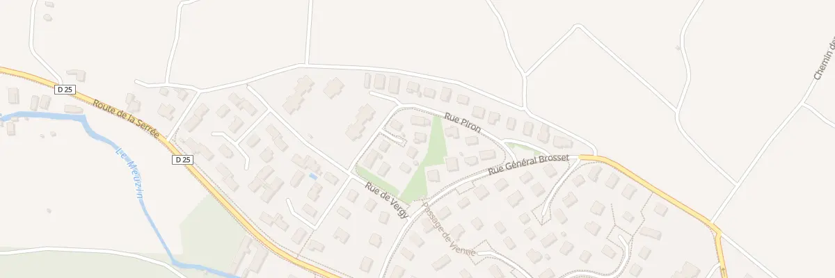 Plan du 8 Rue Piron à Nuits-Saint-Georges
