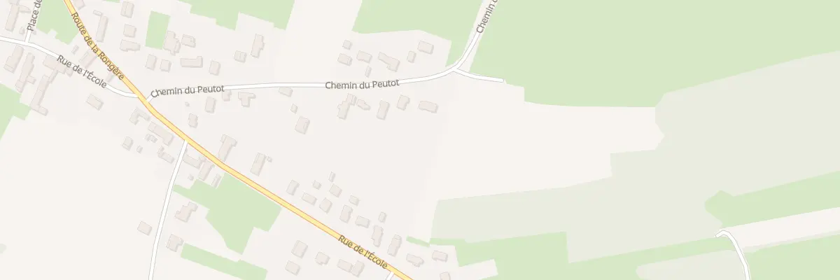 Plan du 18 Che du Peutot à Ouroux-sur-Saône