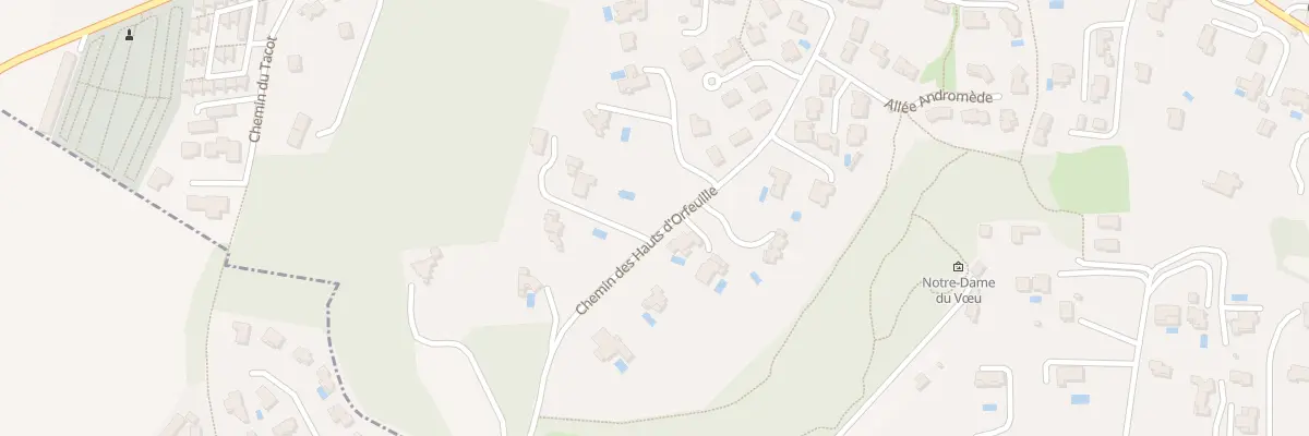 Plan du 28A Che des Hauts d’’Orfeuille à Beaumont-lès-Valence