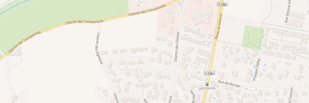 Plan du 8 All Vega à Beaumont-lès-Valence