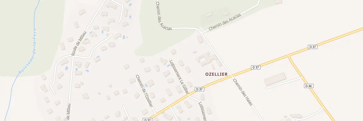 Plan du 74 Lot le Gillier à Monsteroux-Milieu