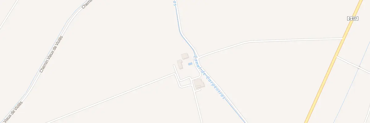 Plan du 4779 Rte de Violès à Jonquières
