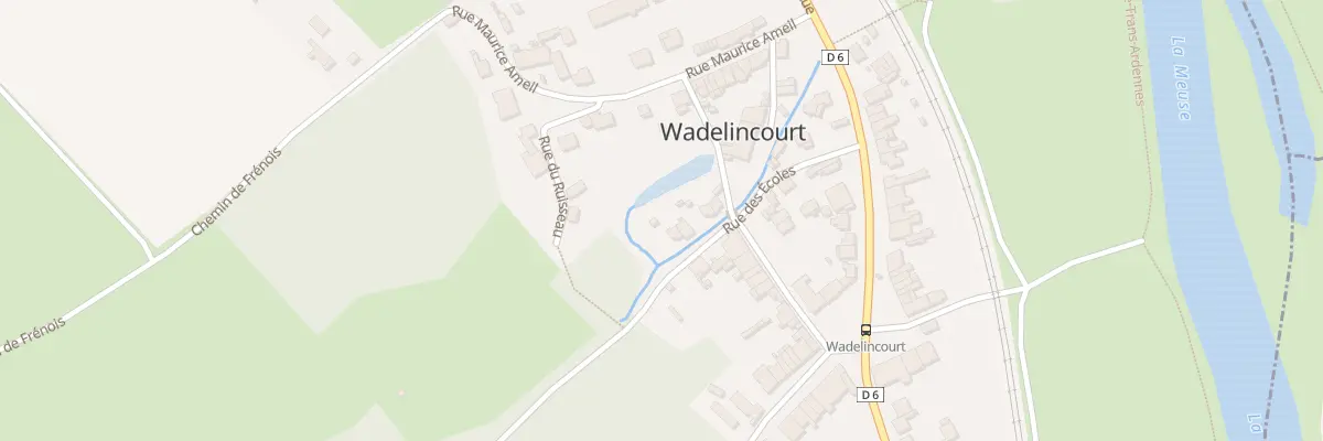 Plan du 8 Rue des Ecoles à Wadelincourt