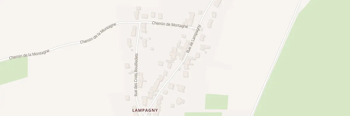 Plan du 16 Rue de Lampagny à Gigny-sur-Saône