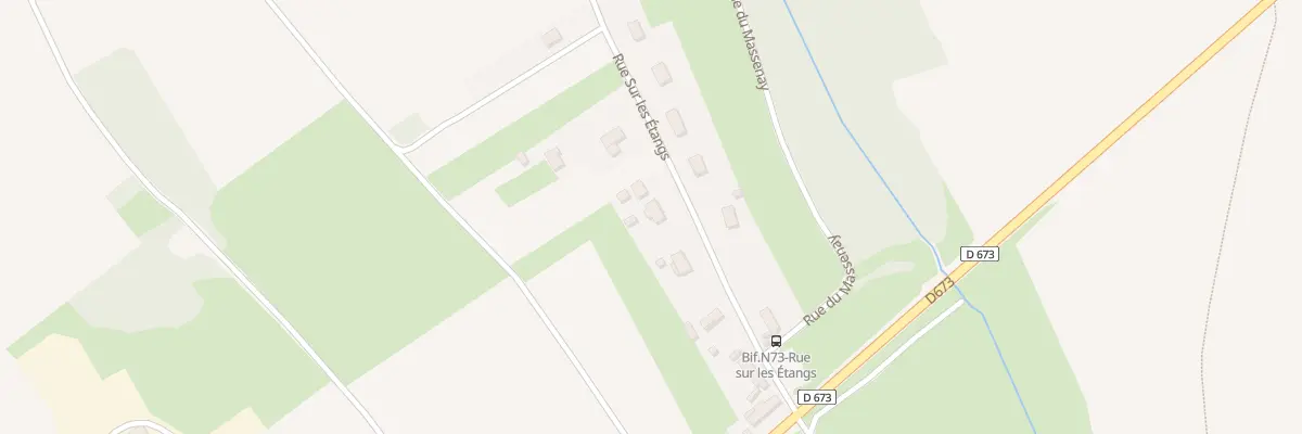 Plan du 36 Rue sur les Etangs à Allériot