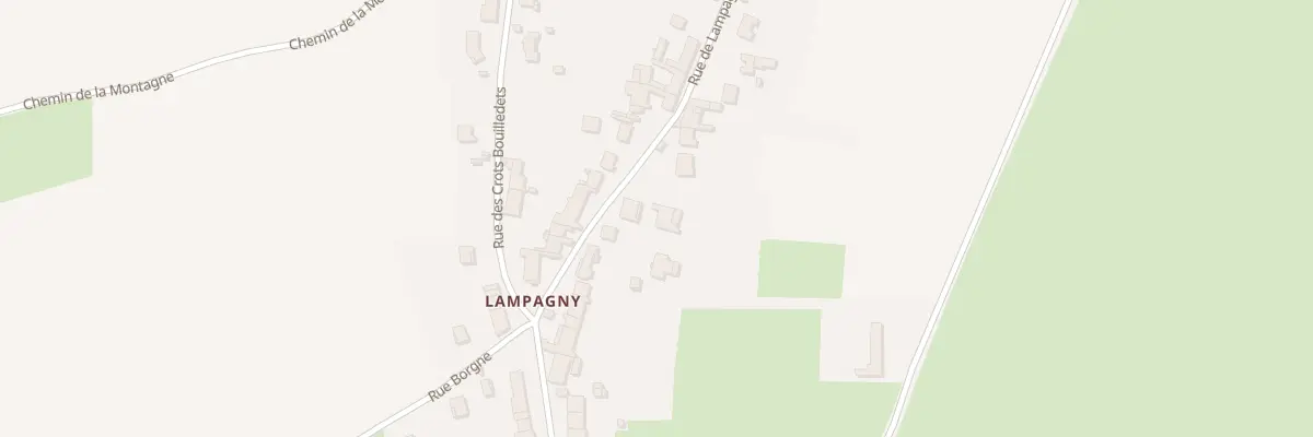 Plan du 19 Rue de Lampagny à Gigny-sur-Saône