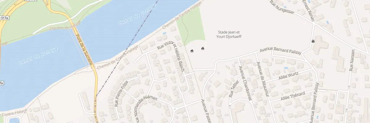 Plan du 18 Rue Victor et Hélène Basch à Décines-Charpieu