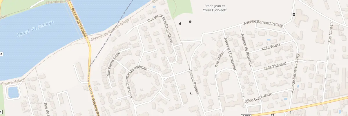 Plan du 9 Rue Victor et Hélène Basch à Décines-Charpieu