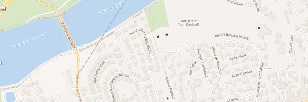 Plan du 14 Rue Victor et Hélène Basch à Décines-Charpieu