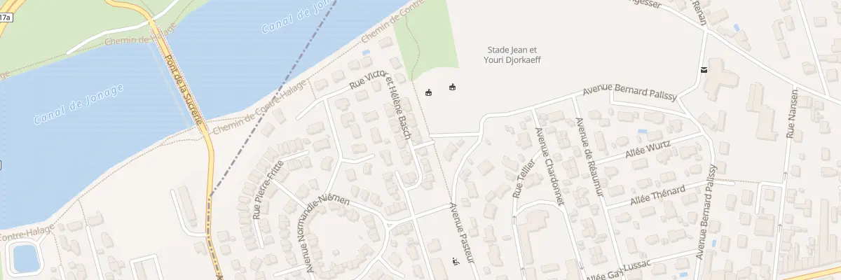 Plan du 12 Rue Victor et Hélène Basch à Décines-Charpieu