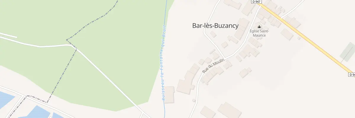 Plan du 20 Rue du Moulin à Bar-lès-Buzancy